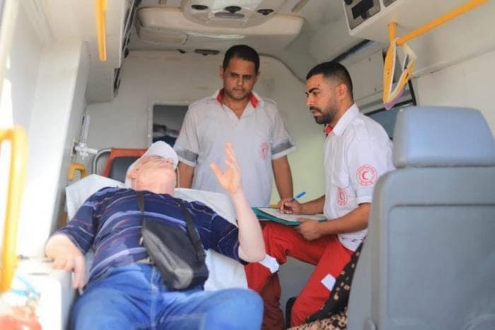 74 patients and companions cross Rafah