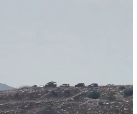 Settlers set up outpost near Salwad and Deir Jarir