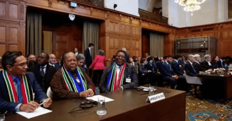 South Africa reports on occupation state's non-compliance