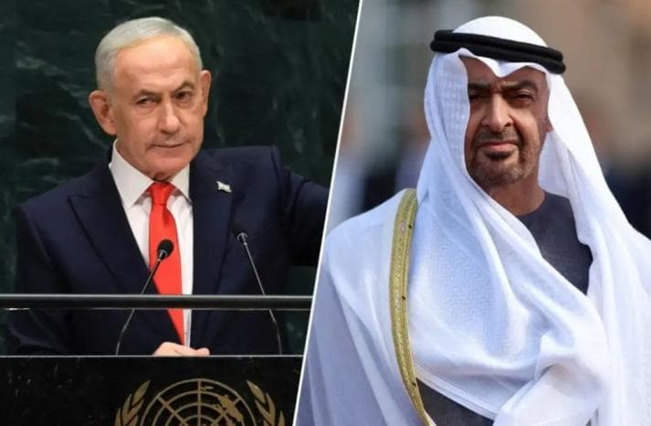 Netanyahu shares Iran intelligence with bin Zayed