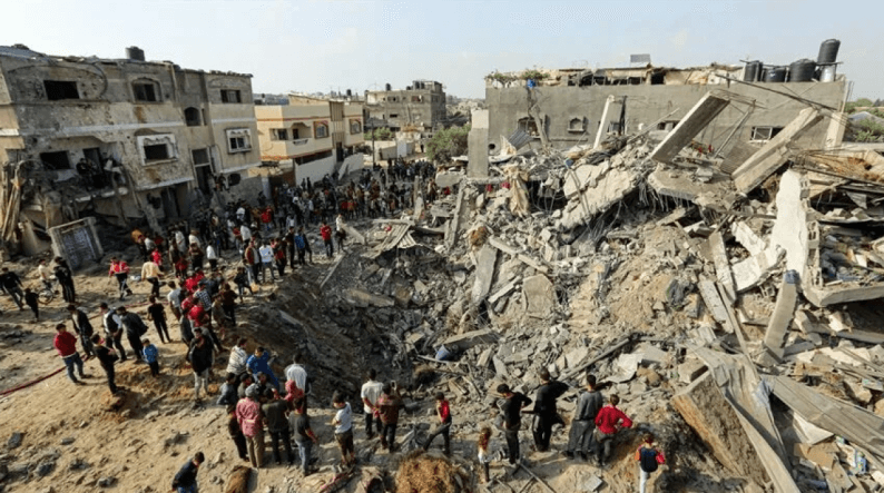 Gaza Strip recovers 55 martyr remains