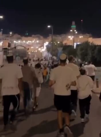 آلاف المستوطنين يأتون إلى القدس القديمة قبل رأس السنة