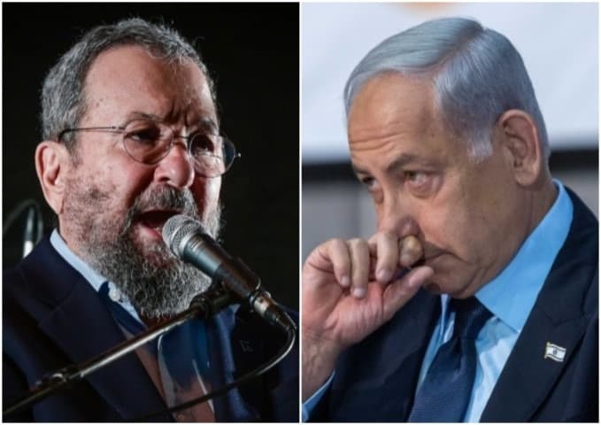 Barak: Netanyahu is a trapped wounded animal