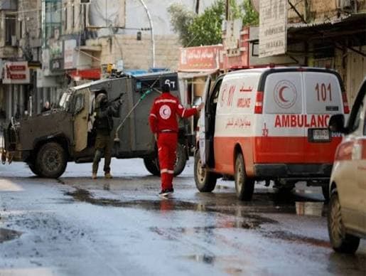 شاب مصاب بالرصاص خلال اقتحام قباطية