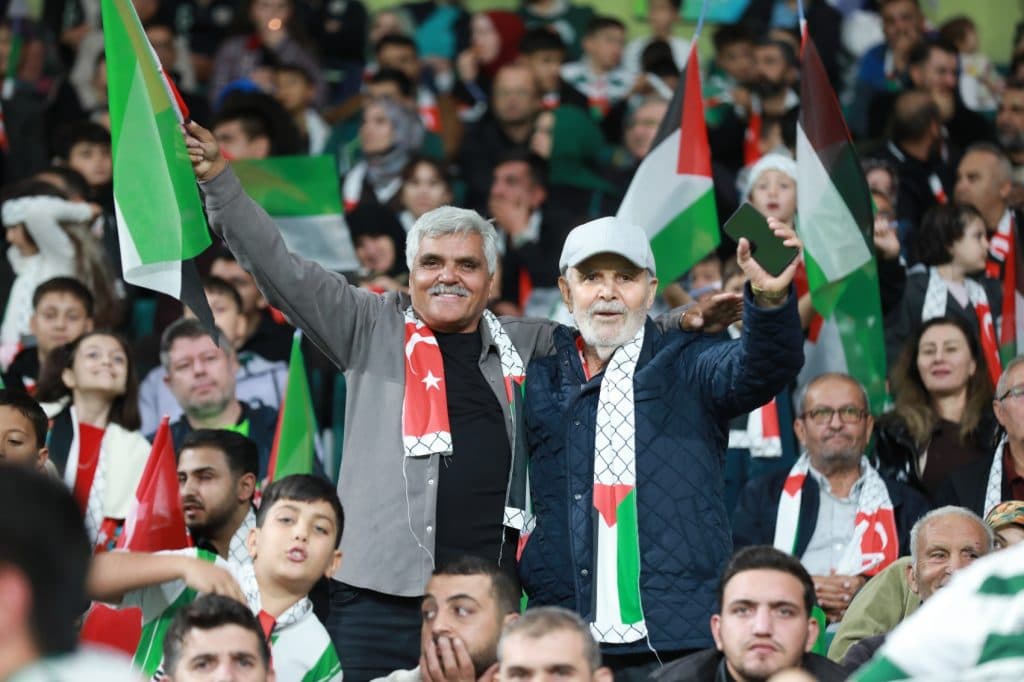 Palestine vs Göztepe Final Moments