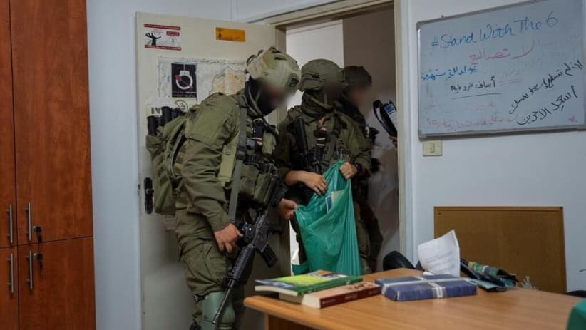 Israeli Forces Raid Charities in West Bank