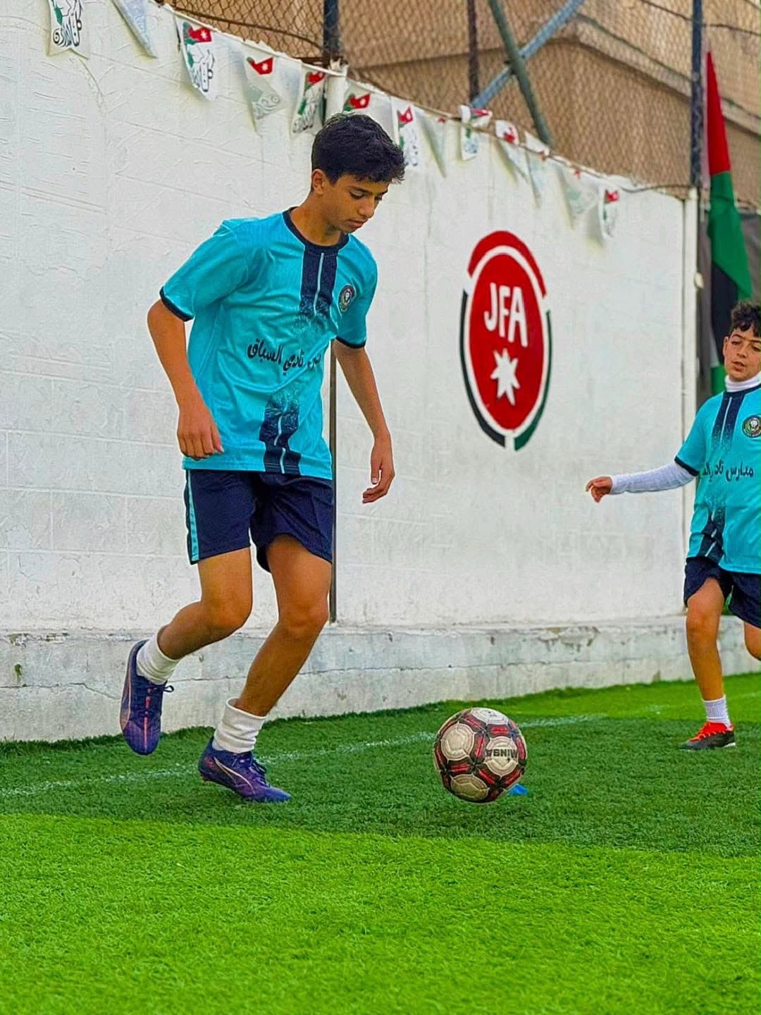 Ryan Al-Aridah officially signs with Shabab Al-Urdon Under-16 team