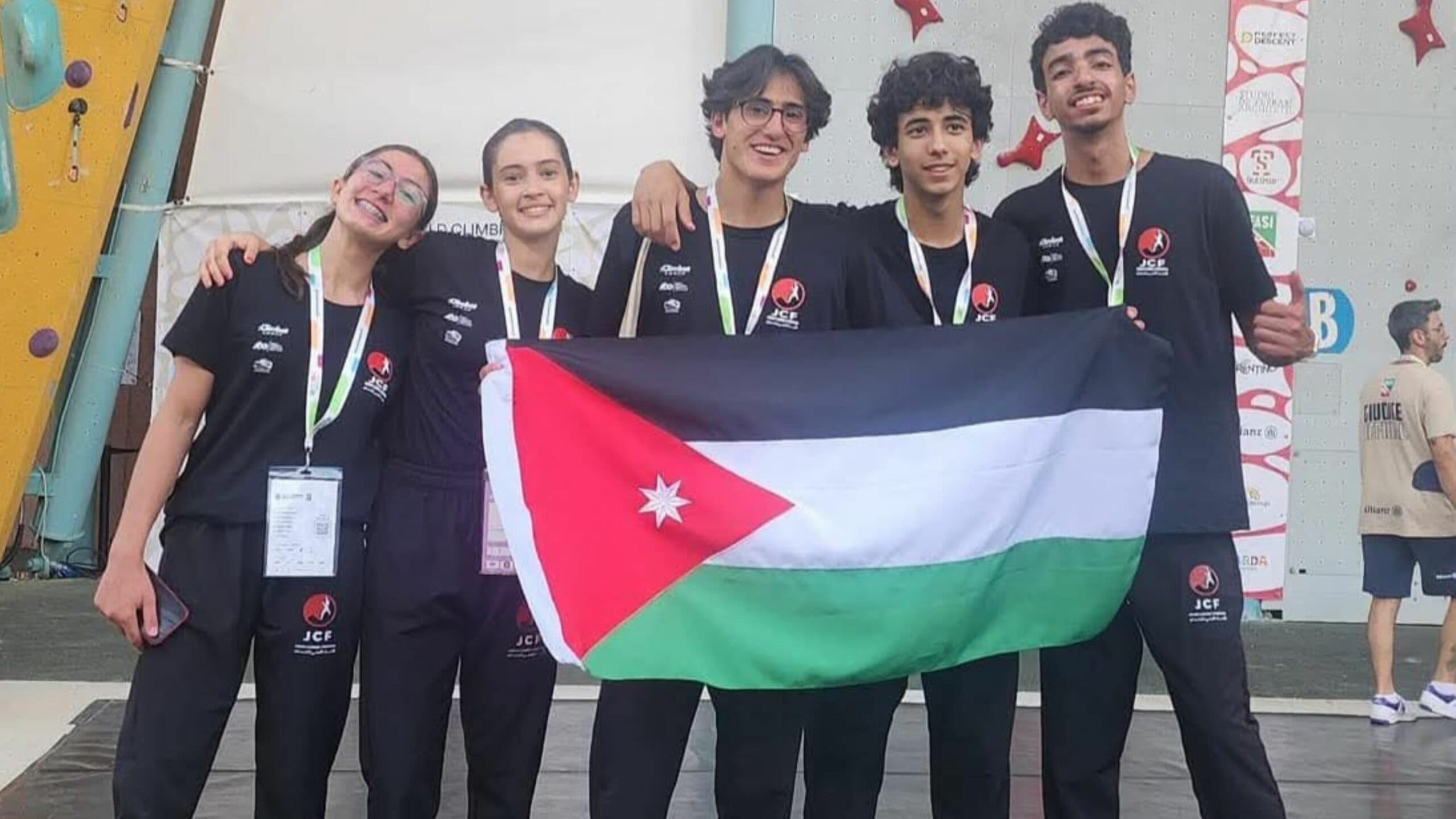 National climbing team at Youth World Championship in Italy