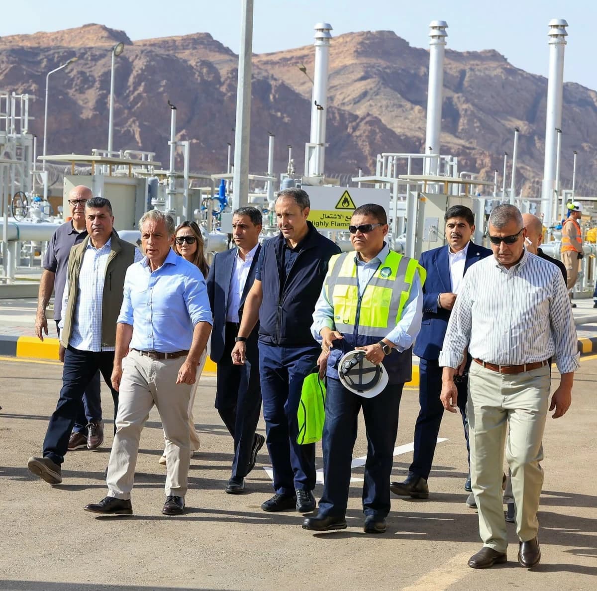حسان يطلق محطة غاز لدعم الصناعة
