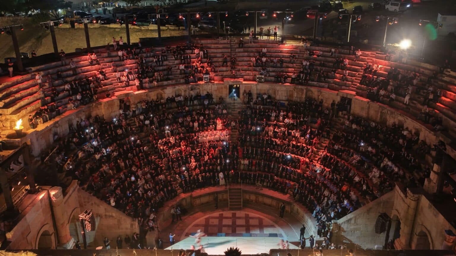 Jordanian Artists Revive Jerash Music Night