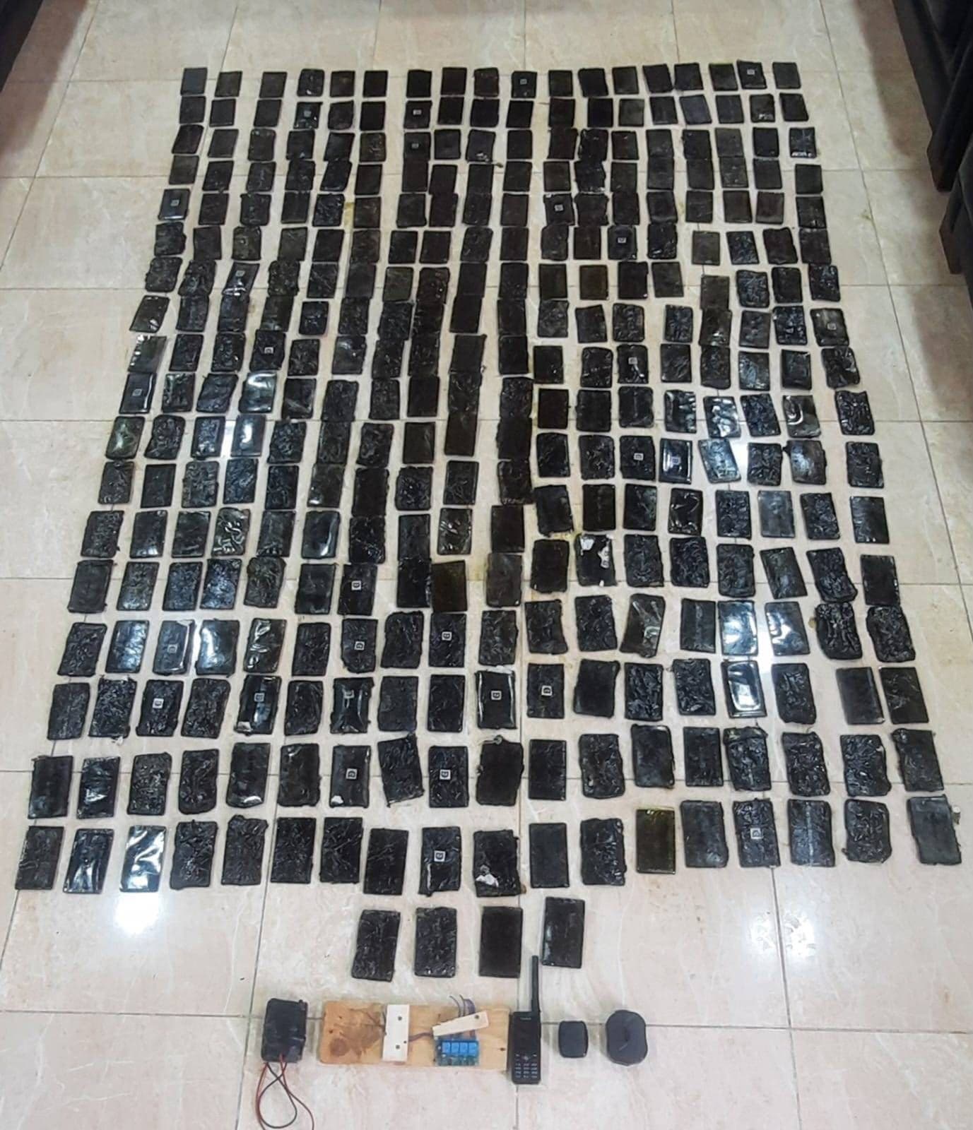 الجيش يوقف تهريب مخدرات بواسطة بالونات