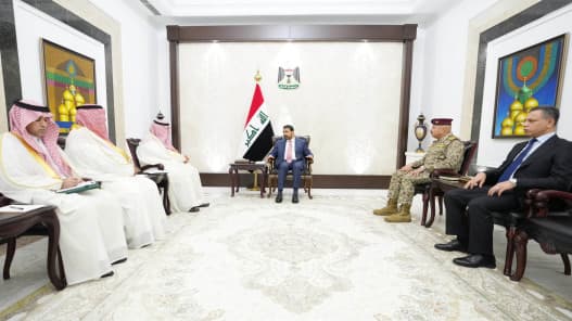 بغداد والرياض تتباحثان حول التنسيق الأمني