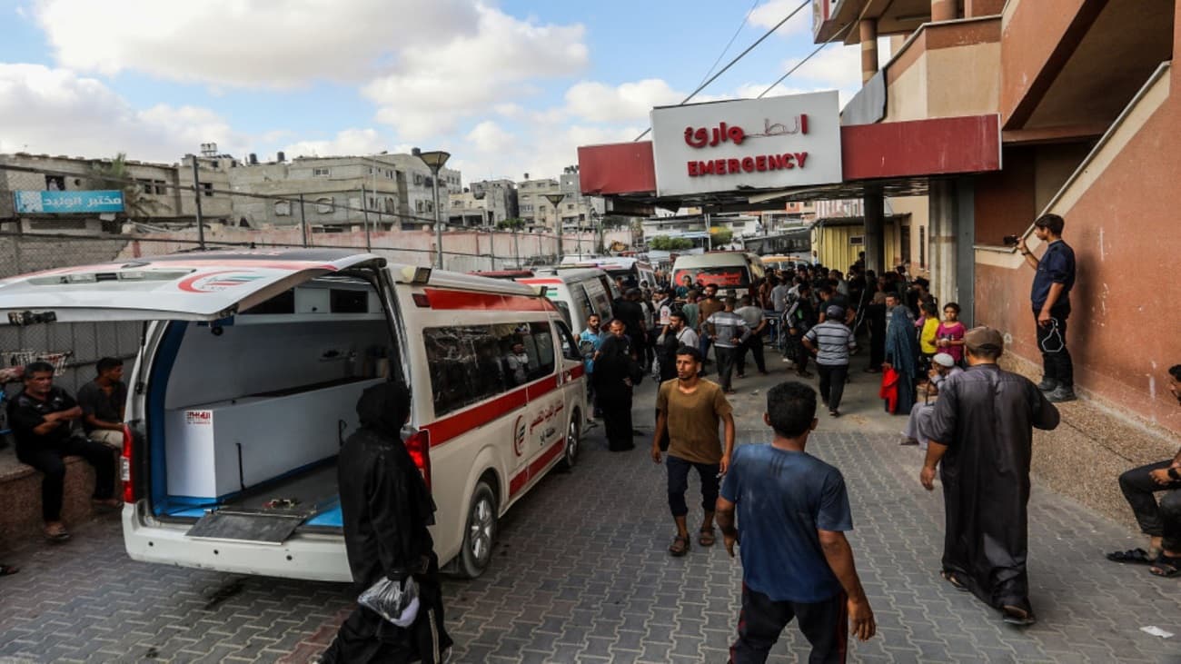Injuries from Israeli gunfire in Gaza