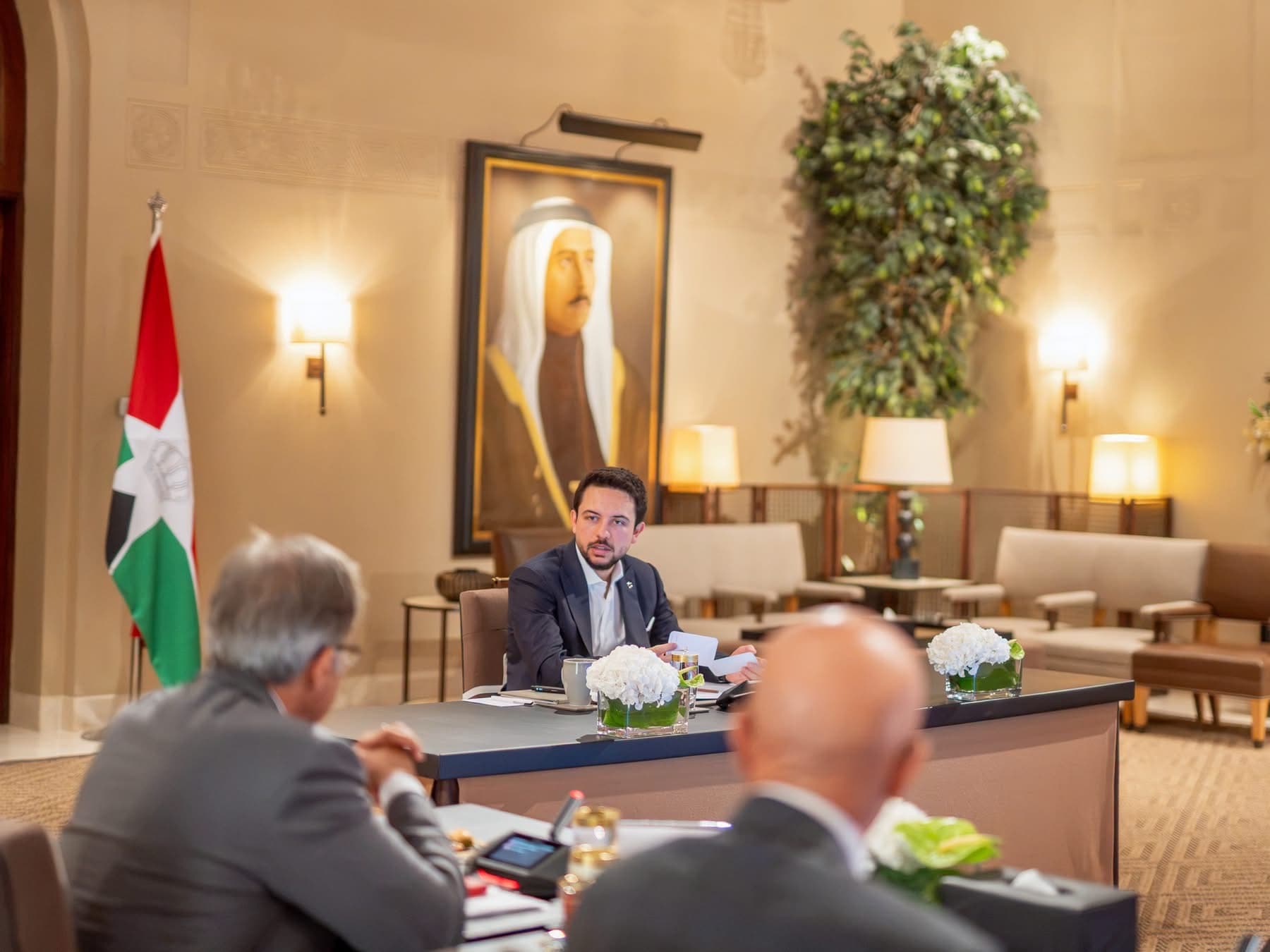 ولي العهد يطلع على استعدادات مؤتمر الاستثمار الأردني الأوروبي
