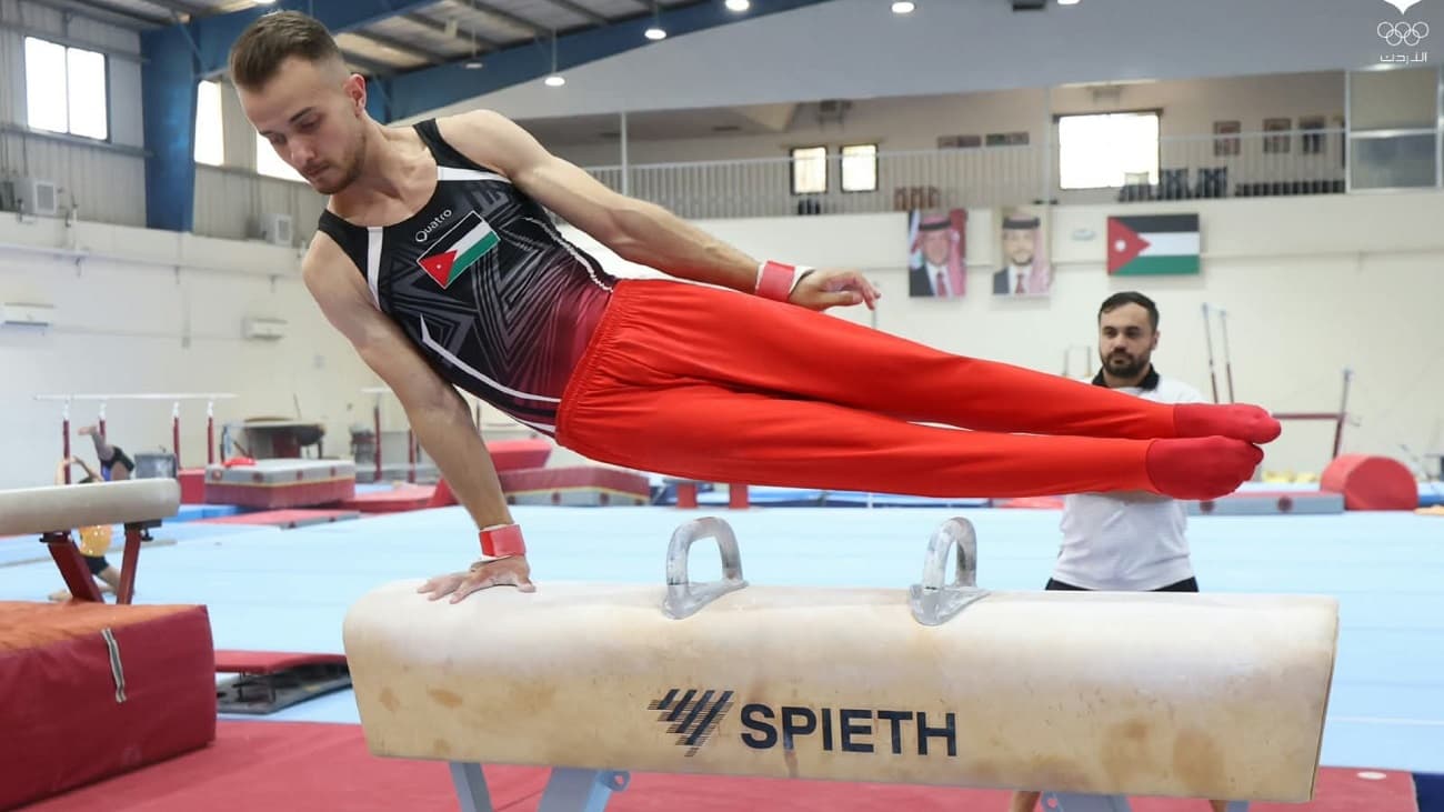 Ahmad Habib to represent Jordan in gymnastics at 2026 Asian Games