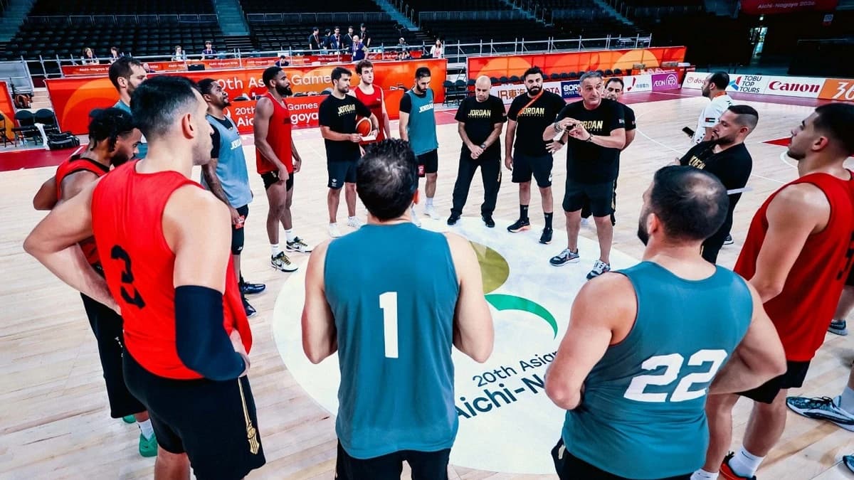 منتخب السلة يبدأ تدريباته في ناغويا