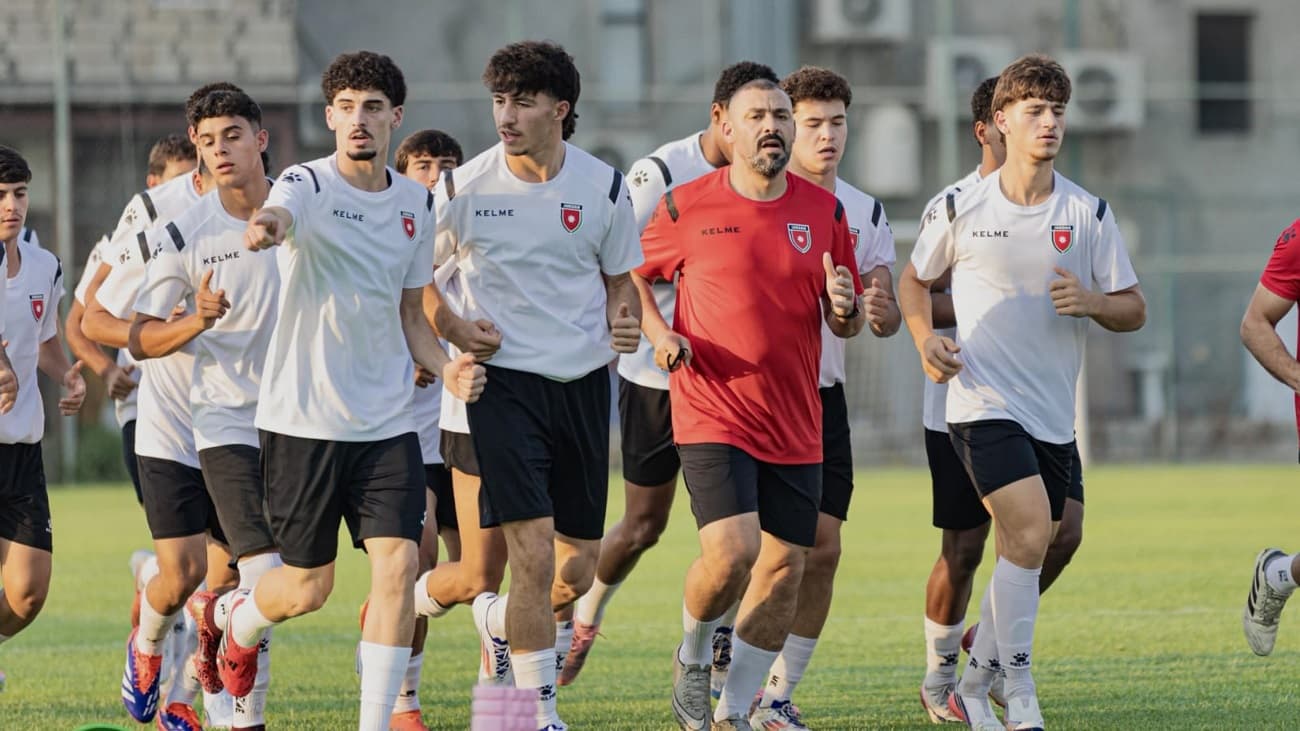 Youth team competes against Tajikistan