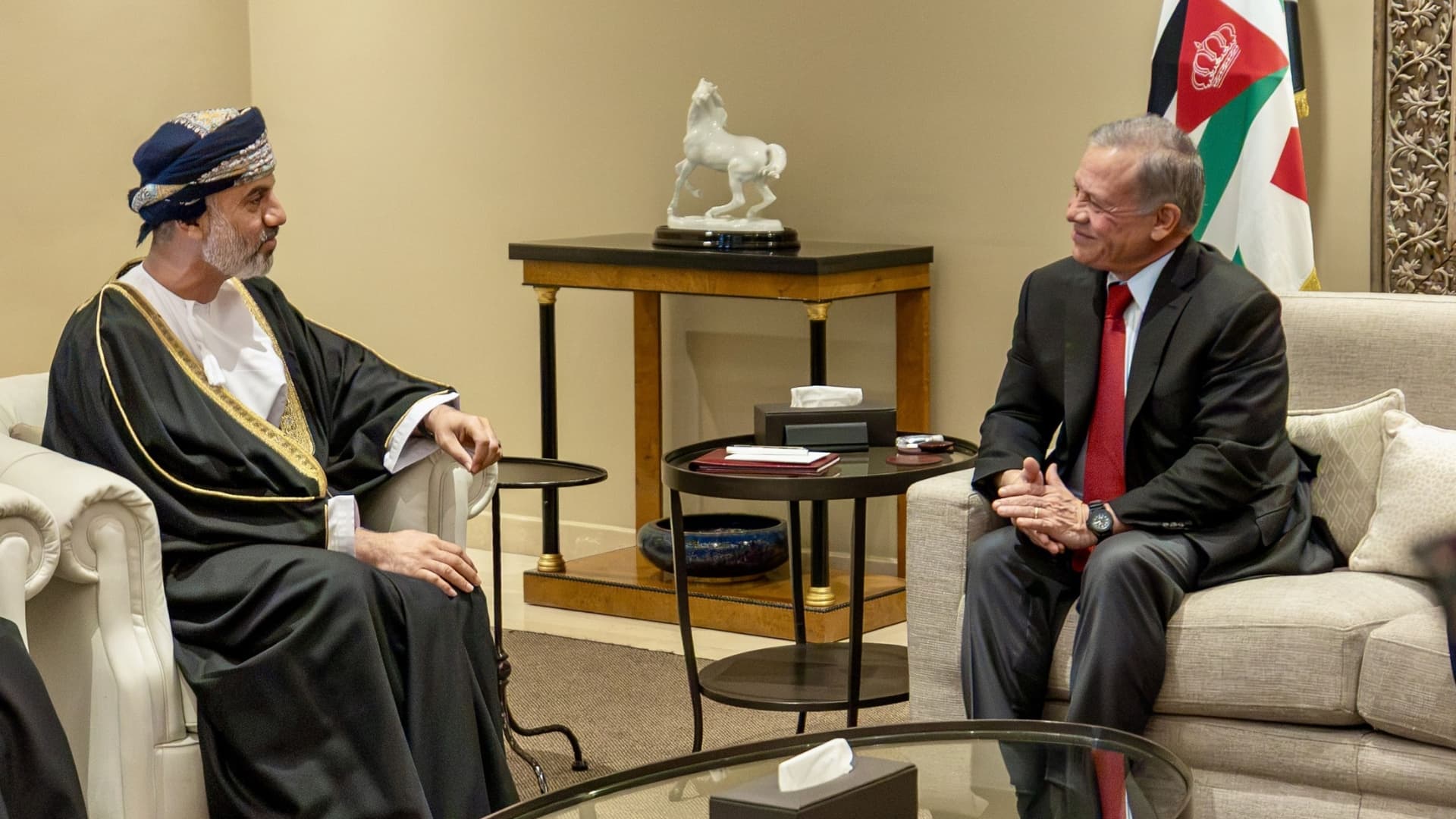 Oman King Meets Shura Chairman