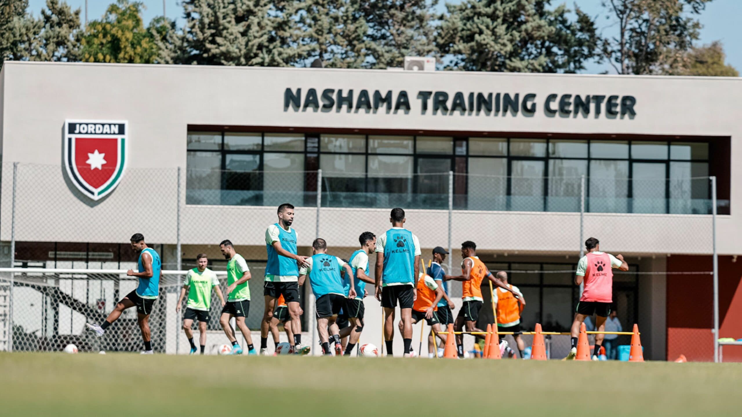 Al-Nashama prep for Syria friendly