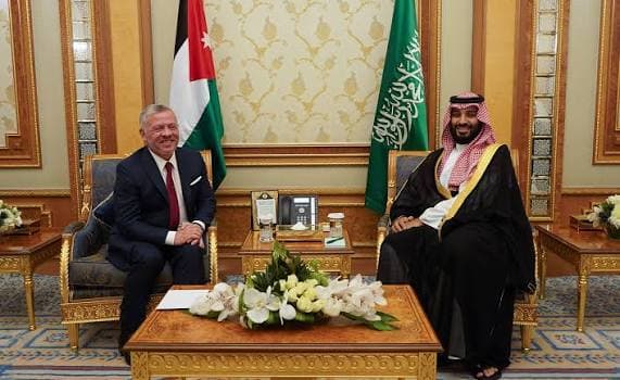 King supports Jordan's stance on Saudi security