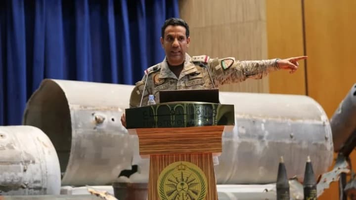 التحالف يدمر منصة صواريخ للحوثيين في اليمن