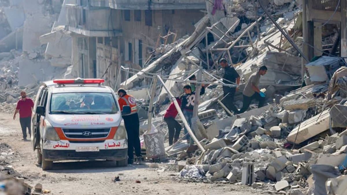 Three Gaza casualties including Civil Defense officer