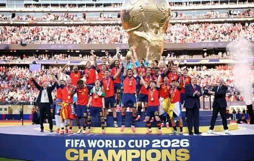 Spain wins second star over Argentina