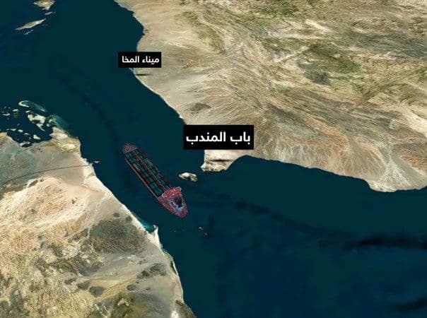 إيران تكشف خطة لإغلاق باب المندب