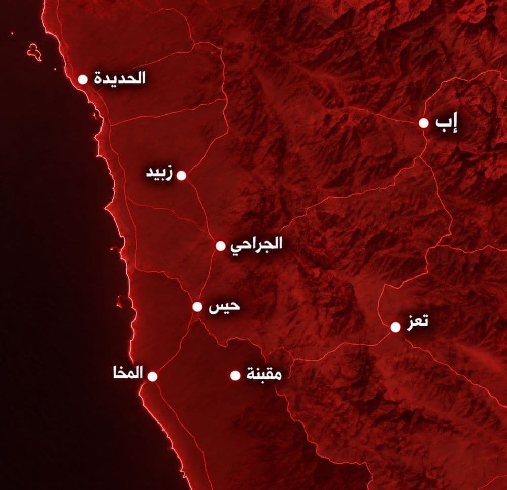 توزيع السيطرة العسكرية خلال 24 ساعة