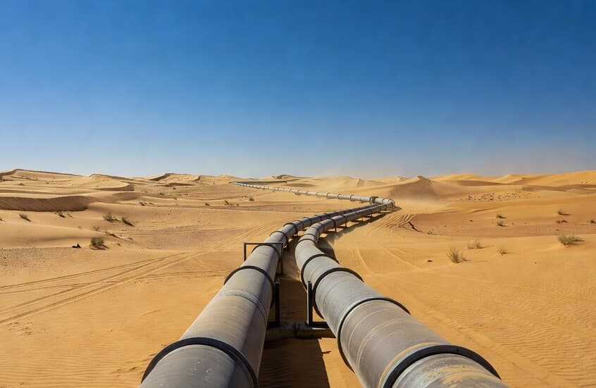 Global oil shock risk from Saudi pipeline halt
