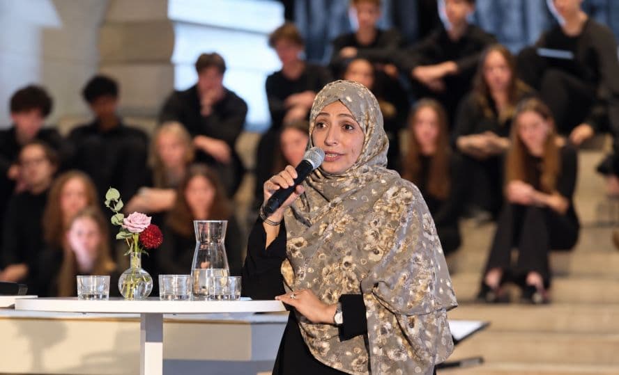 Karman Highlights Yemen's Democratic Struggle