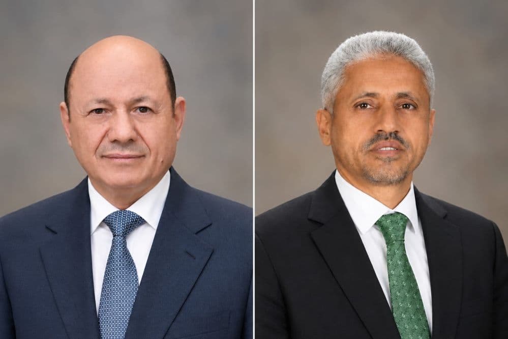المخلافي يطلع العليمي على جهود المقاومة