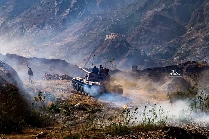 Taiz Frontline Updates