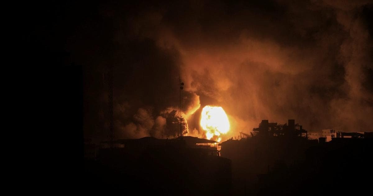 أربع فلسطينيين شهداء في قصف غزة