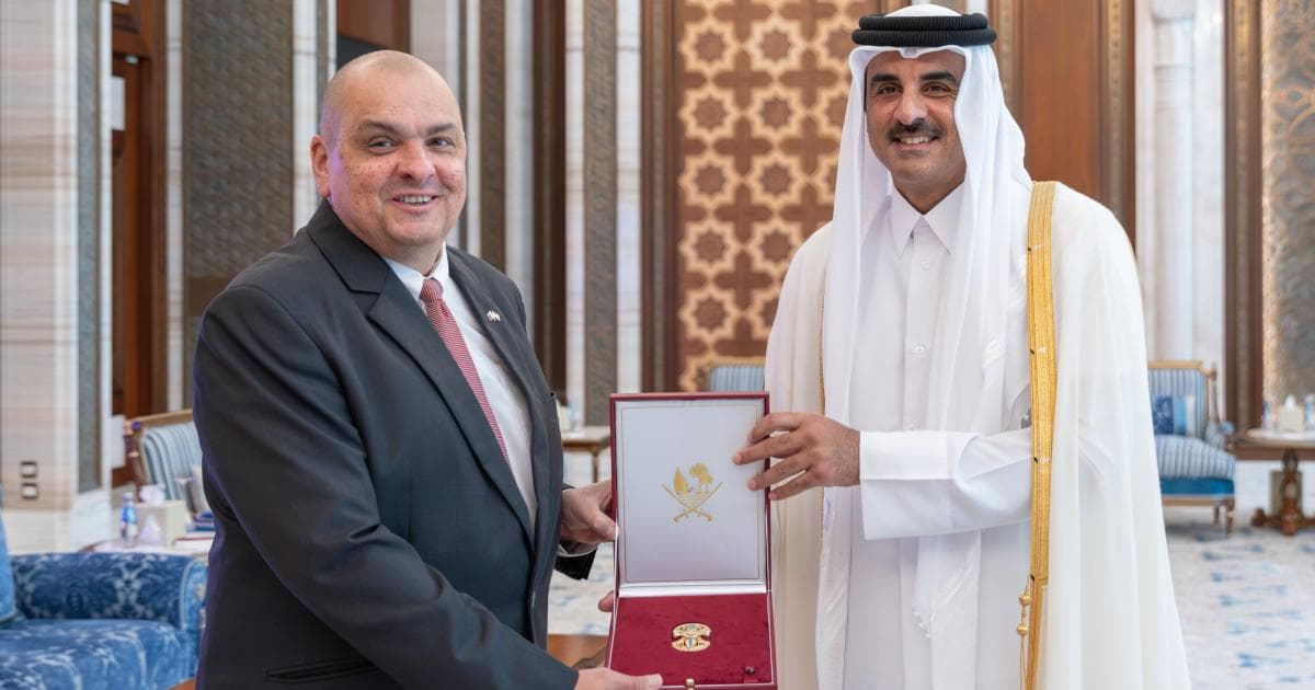 Prince meets Hungarian ambassador at tenure end