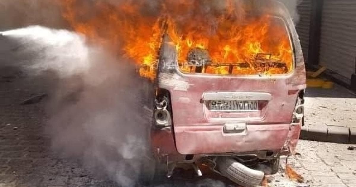 18 مصابا بينهم أمنيون في انفجارين قرب وزارة السياحة في سوريا