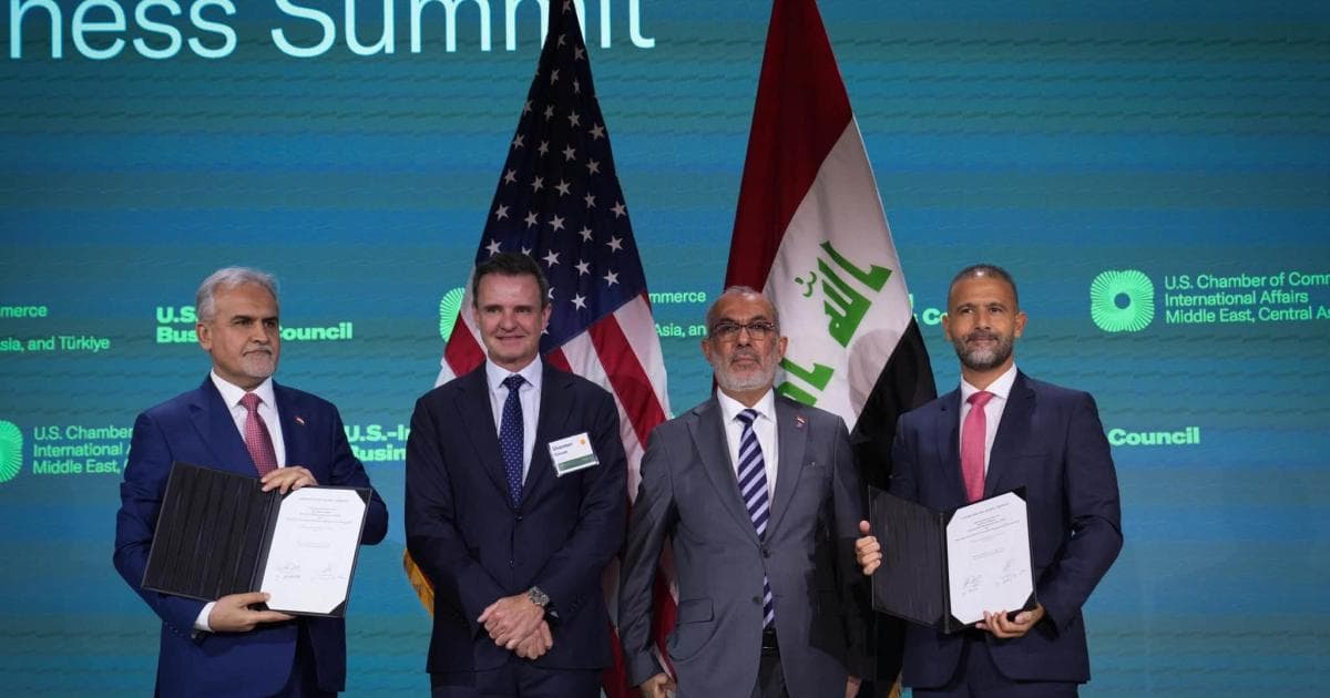 العراق يوقع اتفاقات مع الولايات المتحدة