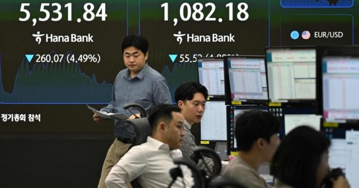 هبوط أسهم كوريا ج 6% بسبب استثمارات الذكاء الاصطناعي