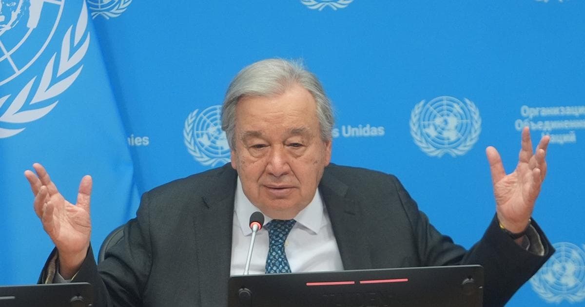 UN Secretary-General Condemns Russian Attack on Kyiv
