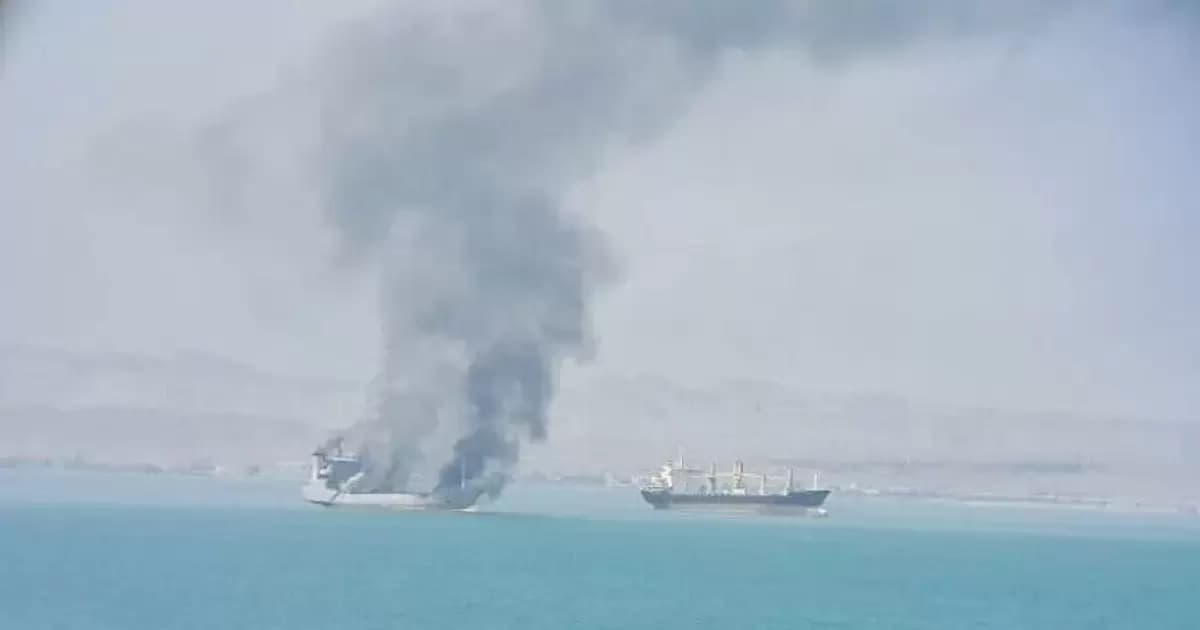 Iran fires warning shots at ships in Strait of Hormuz