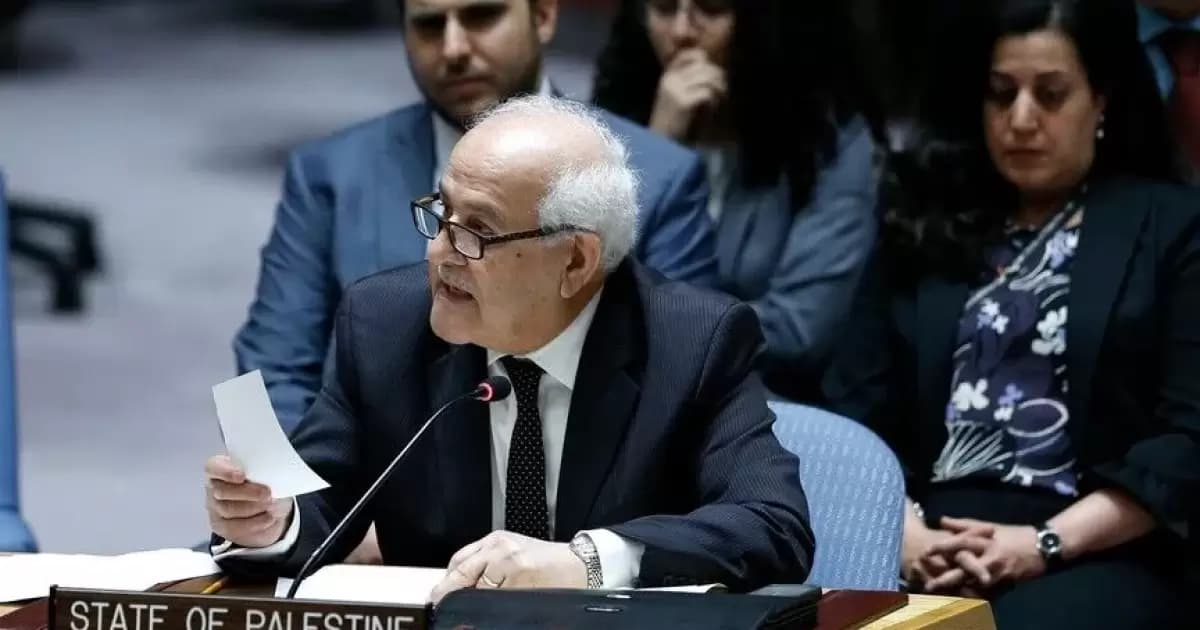 Palestine urges UN Security Council to defend citizens