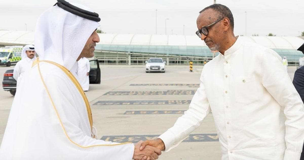 Rwanda President arrives in Doha to offer condolences for nation's hero's death