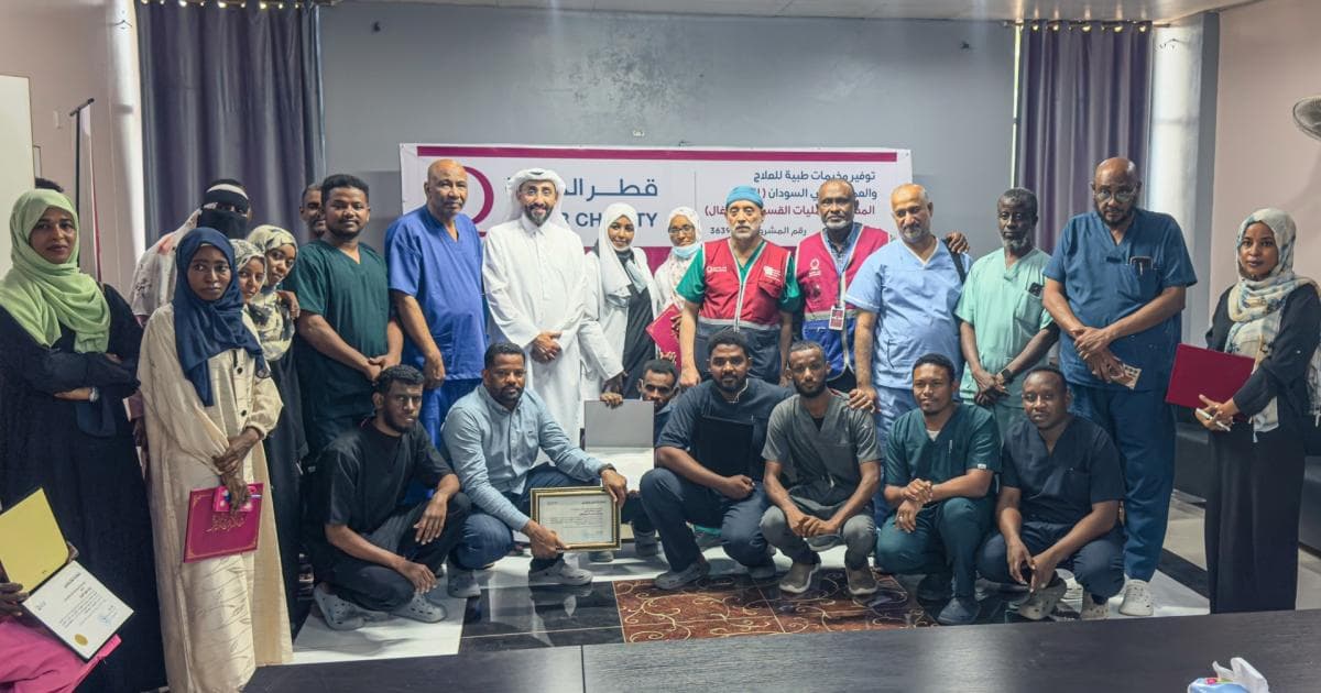 Qatar Charity starts pediatric surgeries in Sudan