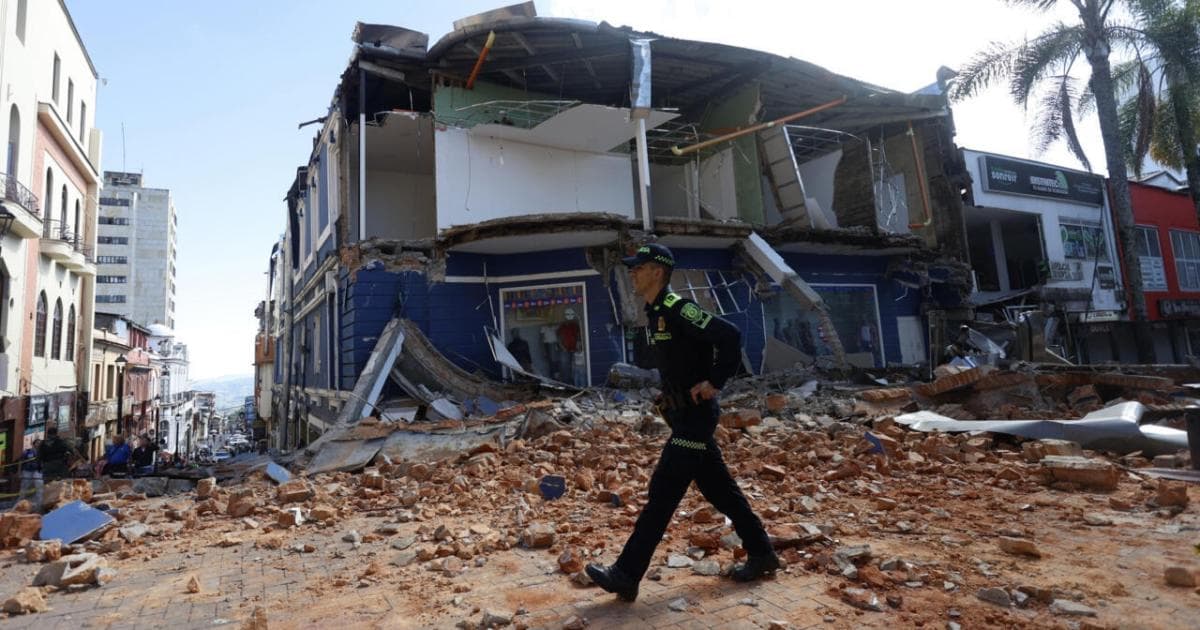 ارتفاع وفيات زلزال كولومبيا إلى 218