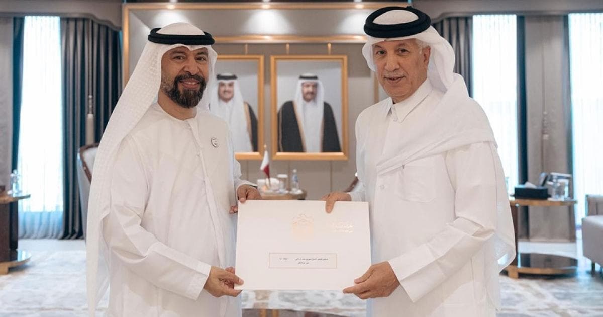Prince receives message from UAE President