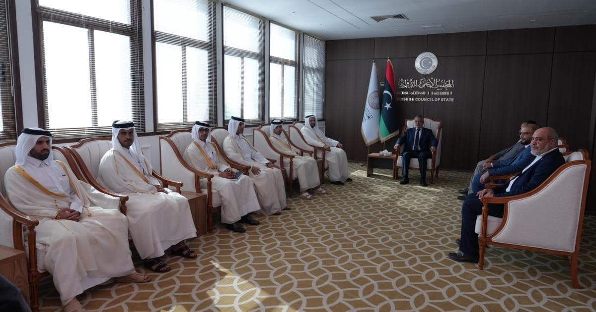 Libya Supreme Council Leader Meets Foreign Minister