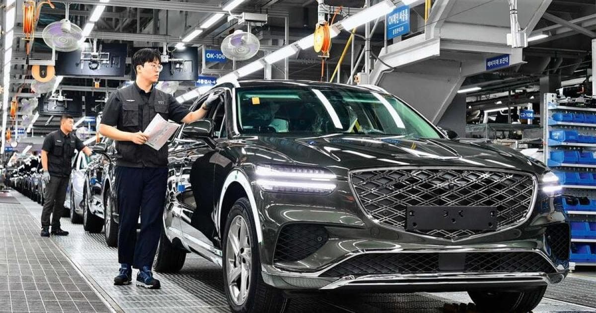 South Korea's industrial output steady