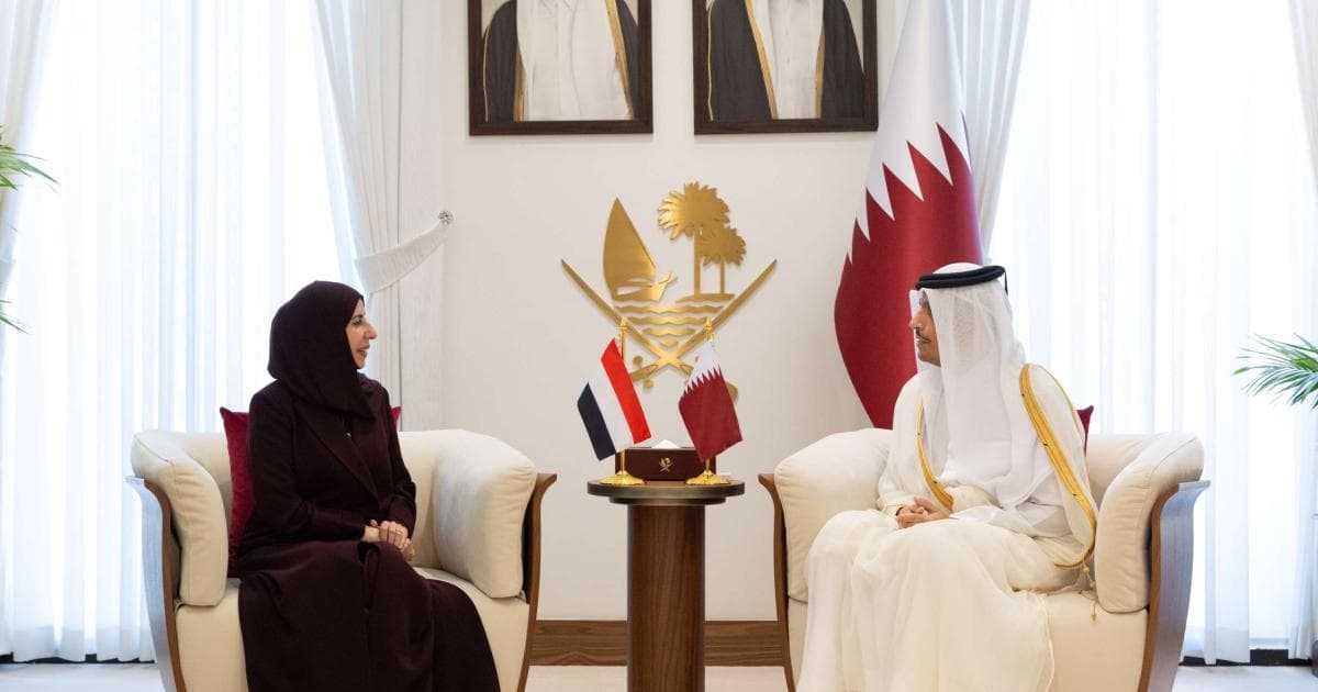 الأمير يتسلم رسالة من رئيس اليمن