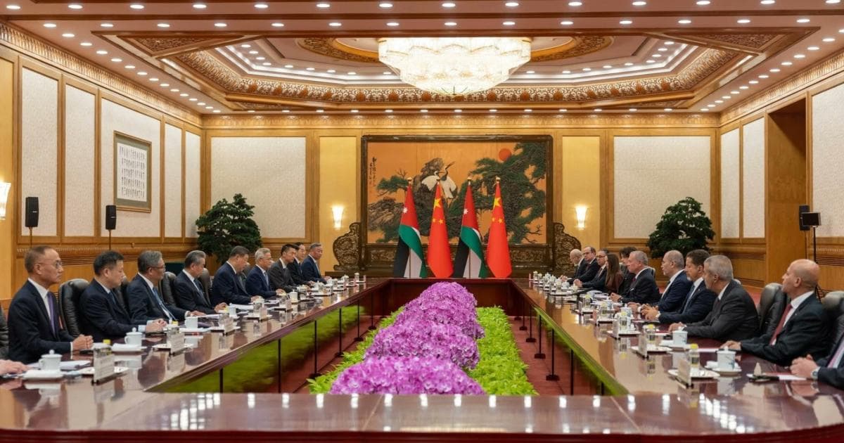 الأردن والصين يدعوان لوقف إطلاق النار في غزة