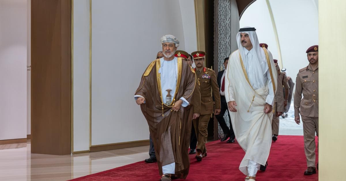 Prince departs from Sultan of Oman